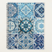 タイル地中海の，ポルトガル語， Azulejo, Majolica プランナー手帳 (正面)