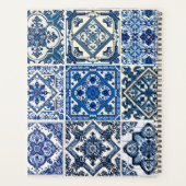 タイル地中海の，ポルトガル語， Azulejo, Majolica プランナー手帳 (裏面)