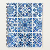 タイル地中海の，ポルトガル語， Azulejo, Majolica プランナー手帳 (正面)