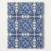 タイル地中海の,ポルトガル語, Azulejo, Majolica プランナー手帳 (裏面)