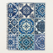 タイル地中海の，ポルトガル語， Azulejo, Majolica プランナー手帳 (正面)