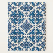 タイル地中海の，ポルトガル語， Azulejo, Majolica プランナー手帳 (裏面)