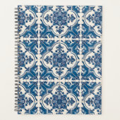 タイル地中海の，ポルトガル語， Azulejo, Majolica プランナー手帳 (正面)