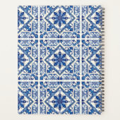 タイル地中海の，ポルトガル語， Azulejo, Majolica プランナー手帳 (裏面)