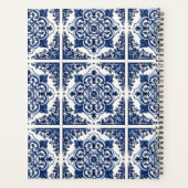 タイル地中海の,ポルトガル語, Azulejo, Majolica プランナー手帳 (裏面)