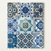 タイル地中海の，ポルトガル語， Azulejo, Majolica プランナー手帳 (裏面)