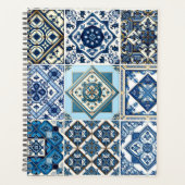 タイル地中海の，ポルトガル語， Azulejo, Majolica プランナー手帳 (正面)