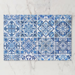 タイル地中海の，ポルトガル語， Azulejo, Majolica ペーパーパッド