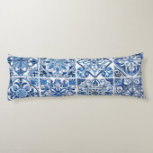 タイル地中海の，ポルトガル語， Azulejo, Majolica ボディピロー (裏面)