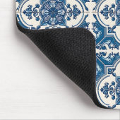 タイル地中海の,ポルトガル語, Azulejo, Majolica マウスパッド (コーナー)