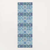 タイル地中海の,ポルトガル語, Azulejo, Majolica ヨガマット (裏面)