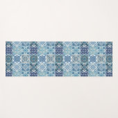 タイル地中海の,ポルトガル語, Azulejo, Majolica ヨガマット (正面(横))