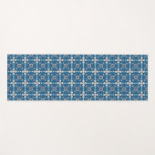 タイル地中海の，ポルトガル語， Azulejo, Majolica ヨガマット (正面(横))