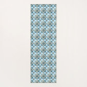 タイル地中海の,ポルトガル語, Azulejo, Majolica ヨガマット (裏面)