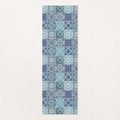タイル地中海の，ポルトガル語， Azulejo, Majolica ヨガマット (正面)