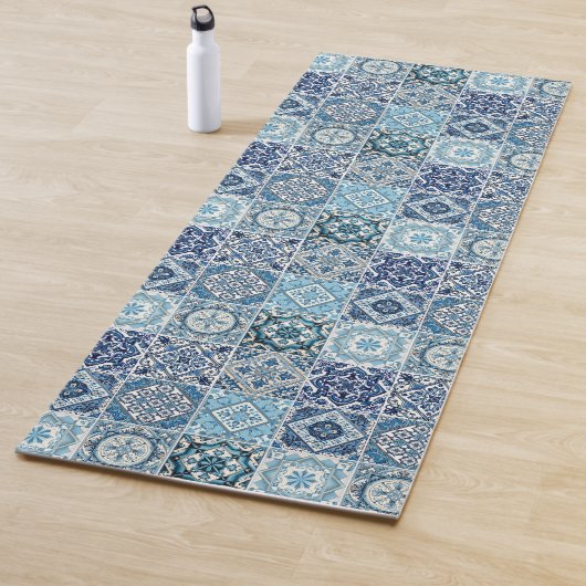 タイル地中海の，ポルトガル語， Azulejo, Majolica ヨガマット (インサイチュ)