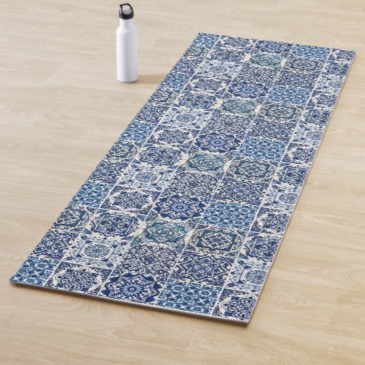 タイル地中海の，ポルトガル語， Azulejo, Majolica ヨガマット (インサイチュ)