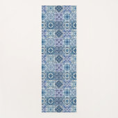 タイル地中海の，ポルトガル語， Azulejo, Majolica ヨガマット (正面)