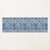 タイル地中海の，ポルトガル語， Azulejo, Majolica ヨガマット (正面(横))