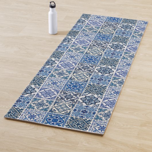 タイル地中海の，ポルトガル語， Azulejo, Majolica ヨガマット (インサイチュ)