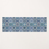 タイル地中海の，ポルトガル語， Azulejo, Majolica ヨガマット (正面(横))