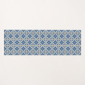 タイル地中海の，ポルトガル語， Azulejo, Majolica ヨガマット (正面(横))