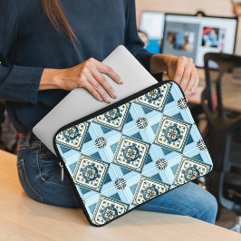 タイル地中海の，ポルトガル語， Azulejo, Majolica ラップトップスリーブ