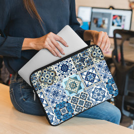 タイル地中海の,ポルトガル語, Azulejo, Majolica ラップトップスリーブ