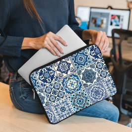 タイル地中海の，ポルトガル語， Azulejo, Majolica ラップトップスリーブ