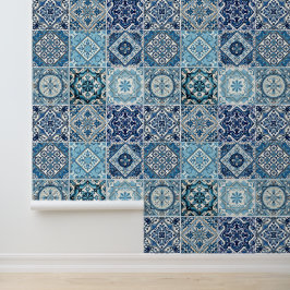 タイル地中海の，ポルトガル語， Azulejo, Majolica 壁紙
