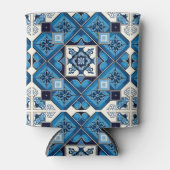 タイル地中海の，ポルトガル語， Azulejo, Majolica 缶クーラー (正面)