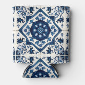 タイル地中海の,ポルトガル語, Azulejo, Majolica 缶クーラー (正面)