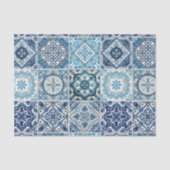 タイル地中海の，ポルトガル語， Azulejo, Majolica 薄葉紙 (正面)