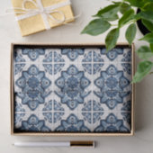 タイル地中海の,ポルトガル語, Azulejo, Majolica 薄葉紙 (ギフト)