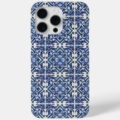 タイル地中海の，ポルトガル語， Azulejo, Majolica Case-Mate iPhoneケース (裏面)