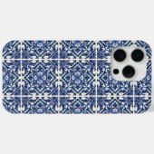 タイル地中海の，ポルトガル語， Azulejo, Majolica Case-Mate iPhoneケース (裏面 (横))