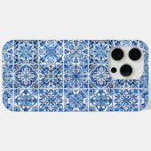 タイル地中海の，ポルトガル語， Azulejo, Majolica Case-Mate iPhoneケース (裏面 (横))