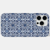 タイル地中海の，ポルトガル語， Azulejo, Majolica Case-Mate iPhoneケース (裏面 (横))