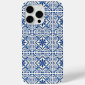 タイル地中海の，ポルトガル語， Azulejo, Majolica Case-Mate iPhoneケース (裏面)