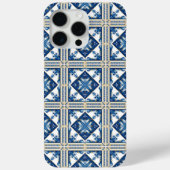 タイル地中海の，ポルトガル語， Azulejo, Majolica Case-Mate iPhoneケース (裏面)