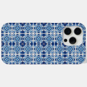 タイル地中海の，ポルトガル語， Azulejo, Majolica Case-Mate iPhoneケース (裏面 (横))