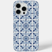タイル地中海の，ポルトガル語， Azulejo, Majolica Case-Mate iPhoneケース (裏面)