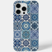 タイル地中海の，ポルトガル語， Azulejo, Majolica Case-Mate iPhoneケース (裏面)