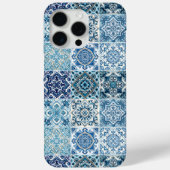 タイル地中海の，ポルトガル語， Azulejo, Majolica Case-Mate iPhoneケース (裏面)