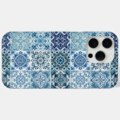 タイル地中海の，ポルトガル語， Azulejo, Majolica Case-Mate iPhoneケース (裏面 (横))