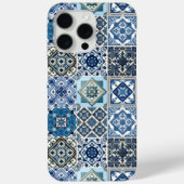 タイル地中海の，ポルトガル語， Azulejo, Majolica Case-Mate iPhoneケース (裏面)