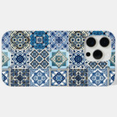 タイル地中海の，ポルトガル語， Azulejo, Majolica Case-Mate iPhoneケース (裏面 (横))