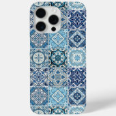 タイル地中海の，ポルトガル語， Azulejo, Majolica Case-Mate iPhoneケース (裏面)
