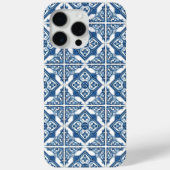 タイル地中海の，ポルトガル語， Azulejo, Majolica Case-Mate iPhoneケース (裏面)