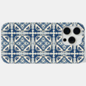 タイル地中海の，ポルトガル語， Azulejo, Majolica Case-Mate iPhoneケース (裏面 (横))